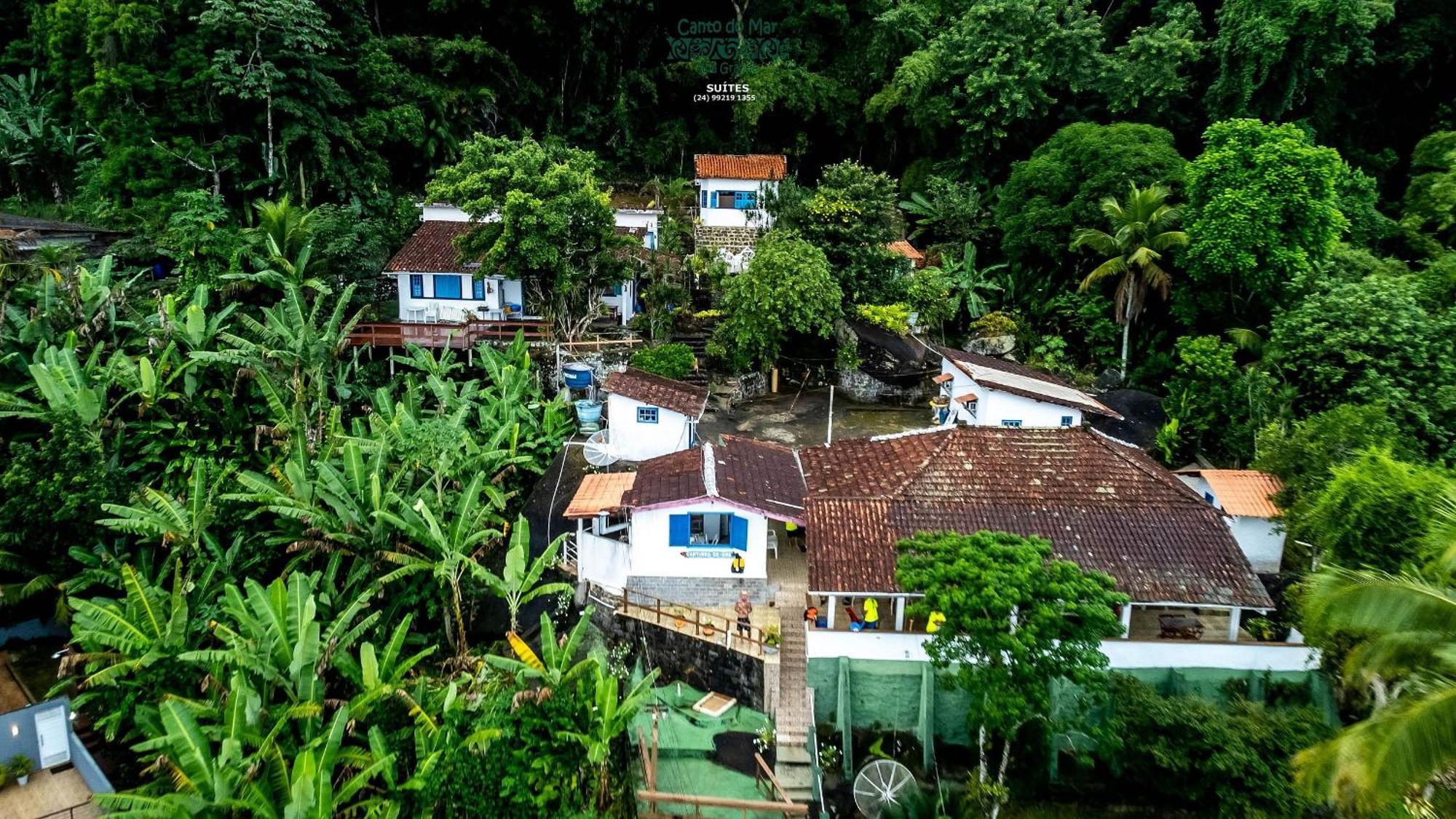 Pousada Canto Do Mar Ilha Grande Praia de Araçatiba Kültér fotó